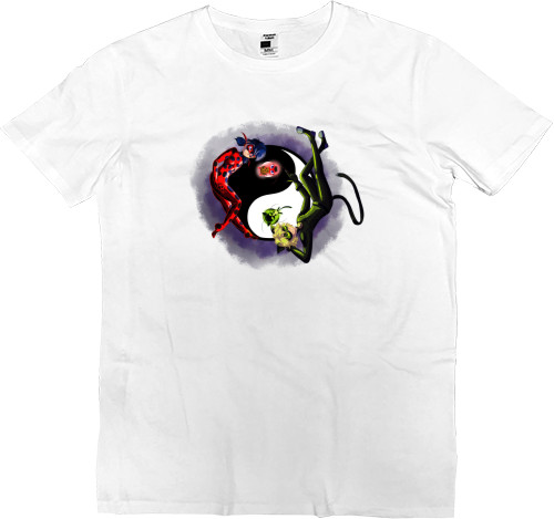 Men’s Premium T-Shirt - Lady Bug and Super Cat 3 - Mfest