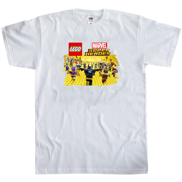 Kids' T-Shirt Fruit of the loom - Lego Marvel Super Heroes - Mfest