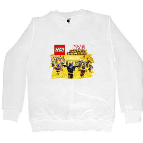 Men’s Premium Sweatshirt - Lego Marvel Super Heroes - Mfest