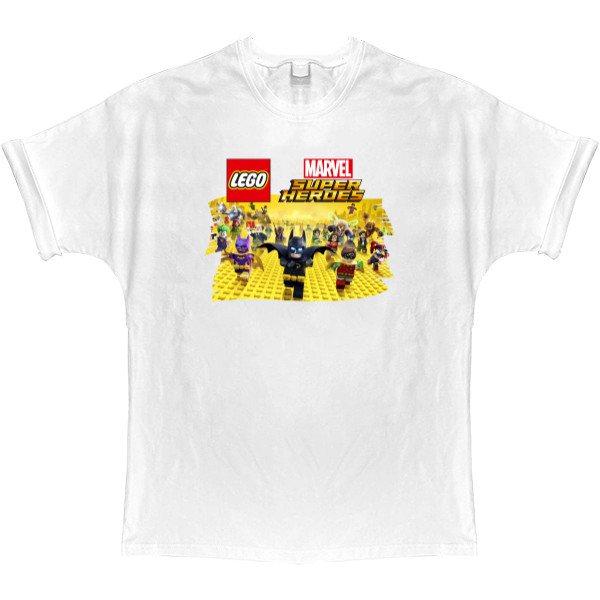 T-shirt Oversize - Lego Marvel Super Heroes - Mfest