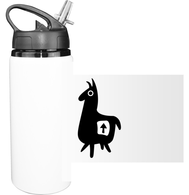 Sport Water Bottle - llama fortnite - Mfest