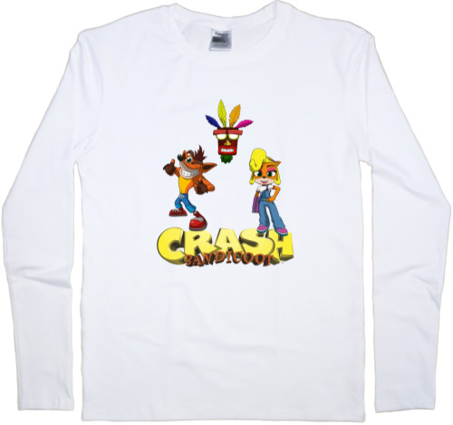 Kids' Longsleeve Shirt - Crash Bandicoot - Mfest