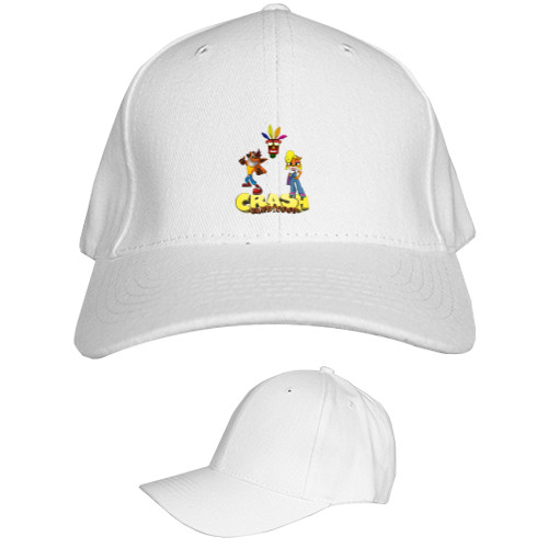 Kids' Baseball Cap 6-panel - Crash Bandicoot - Mfest