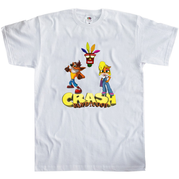 Kids' T-Shirt Fruit of the loom - Crash Bandicoot - Mfest