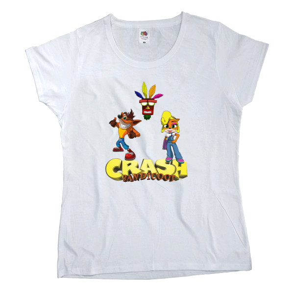 Women's T-shirt Fruit of the loom - Crash Bandicoot - Mfest