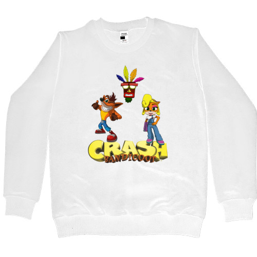 Women's Premium Sweatshirt - Crash Bandicoot - Mfest