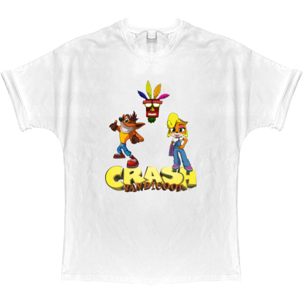 T-shirt Oversize - Crash Bandicoot - Mfest