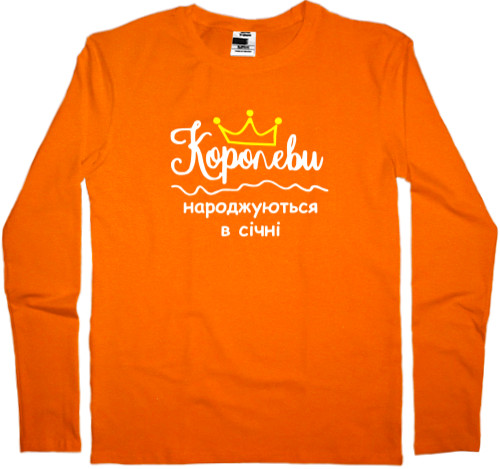 Men's Longsleeve Shirt - The queens are celebrating in sichni - Mfest