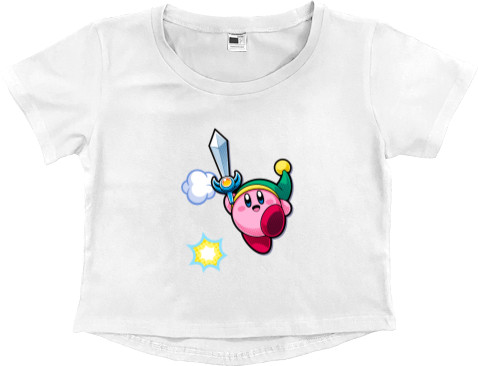 Women's Cropped Premium T-Shirt - Kirby - Mfest