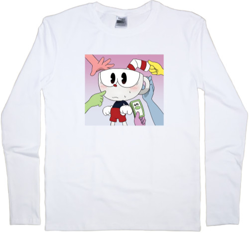 Men's Longsleeve Shirt - Cuphead - Mfest