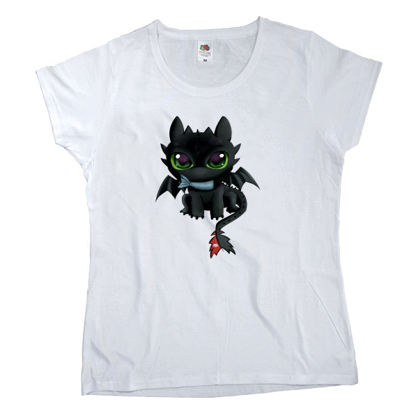 Women's T-shirt Fruit of the loom - HOW TO TRAIN YOUR DRAGON 9 - Mfest