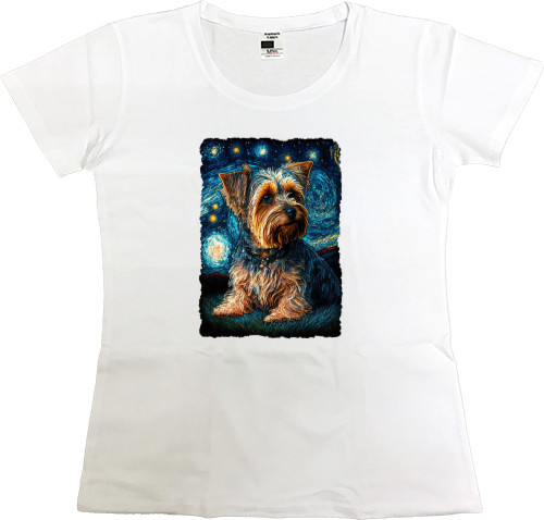 Women's Premium T-Shirt - York painting by Van Gogh - Mfest