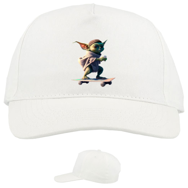 Baseball Caps - 5 panel - Yoda on a skateboard - Mfest