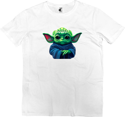 Men’s Premium T-Shirt - Yoda art - Mfest