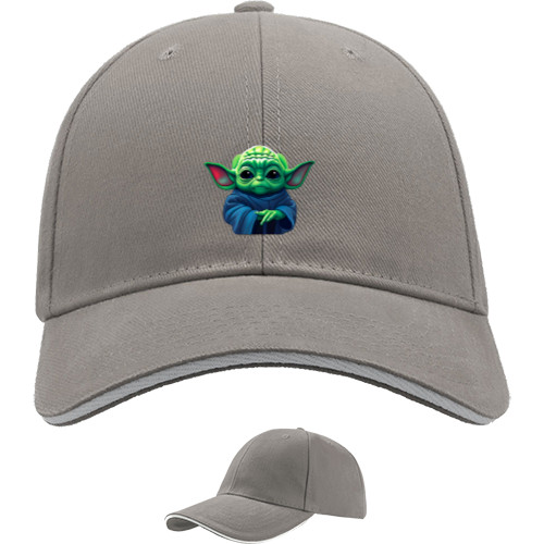 Sandwich Baseball Cap - Yoda art - Mfest