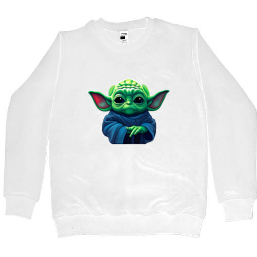 Men’s Premium Sweatshirt - Yoda art - Mfest