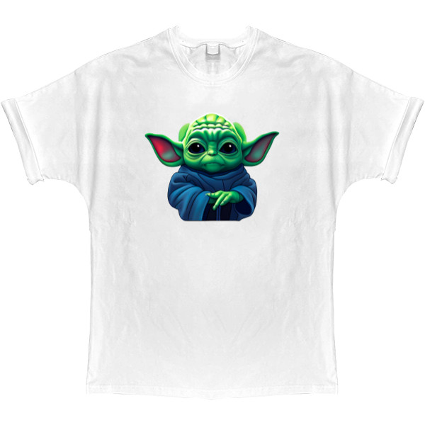 T-shirt Oversize - Yoda art - Mfest