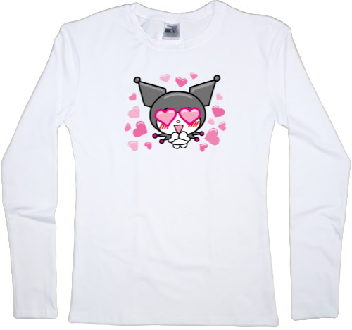 Women's Longsleeve Shirt - Too cute Kuromi - Mfest