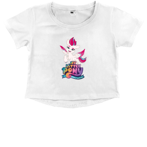 Kids' Premium Cropped T-Shirt - Zipp Storm - Mfest