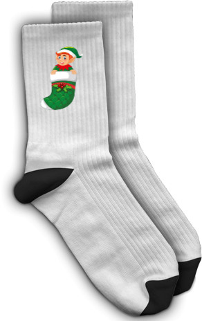 Socks - elf - Mfest