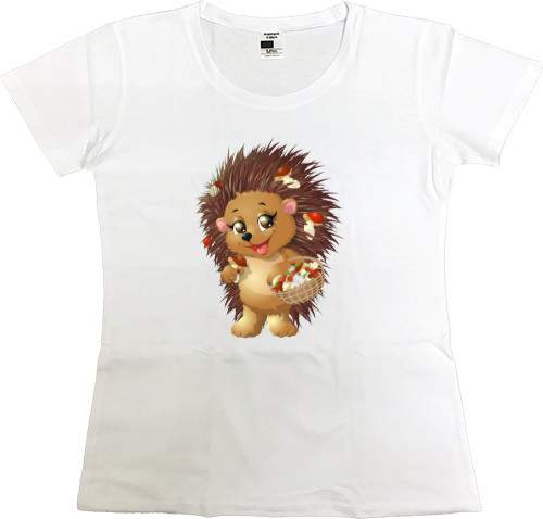 Women's Premium T-Shirt - Hedgehog - Mfest