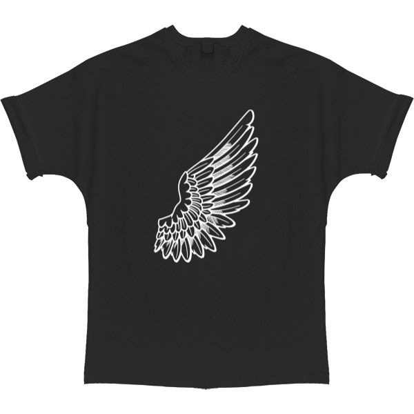 T-shirt Oversize - Her wing - Mfest