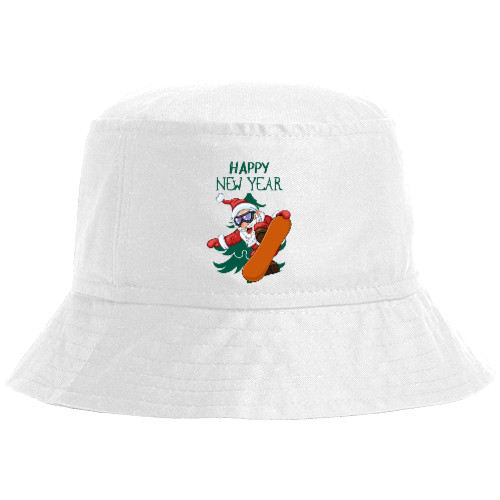 Bucket Hat - Santa Claus on a skateboard - Mfest