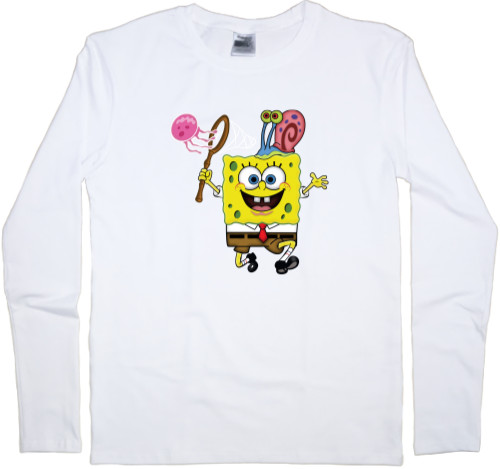 Kids' Longsleeve Shirt - Spongebob 5 - Mfest