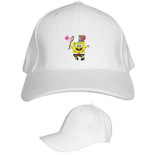 Kids' Baseball Cap 6-panel - Spongebob 5 - Mfest