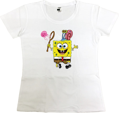 Women's Premium T-Shirt - Spongebob 5 - Mfest