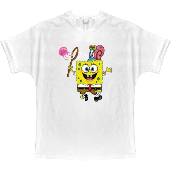 T-shirt Oversize - Spongebob 5 - Mfest