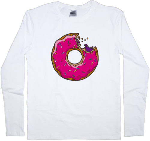 Men's Longsleeve Shirt - Donut Homer - Donut Homer 2 - Mfest