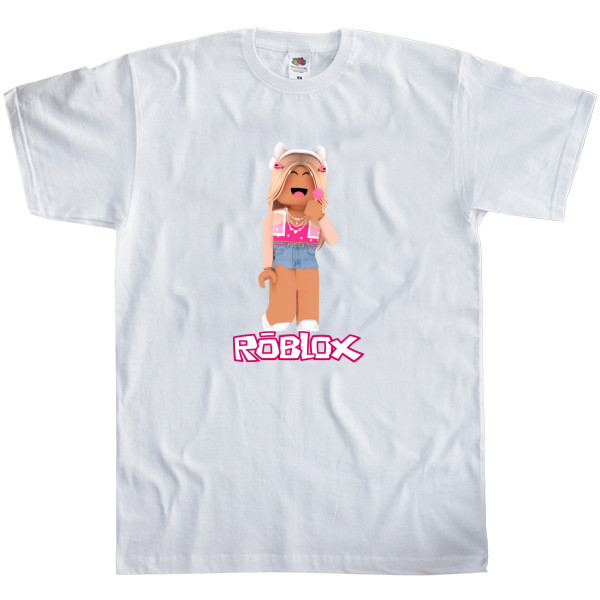 Kids' T-Shirt Fruit of the loom - Roblox girls - Mfest