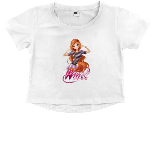 Kids' Premium Cropped T-Shirt - Bloom - Mfest