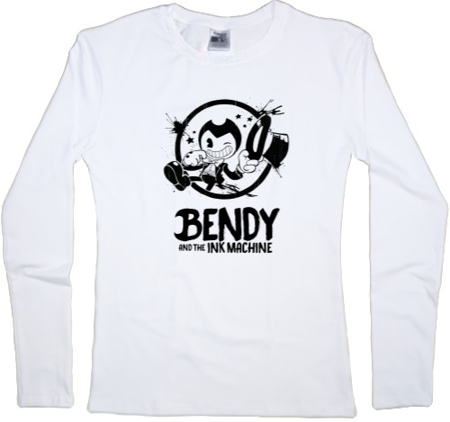 Women's Longsleeve Shirt - Bendy and the Ink Machine 32 - Mfest