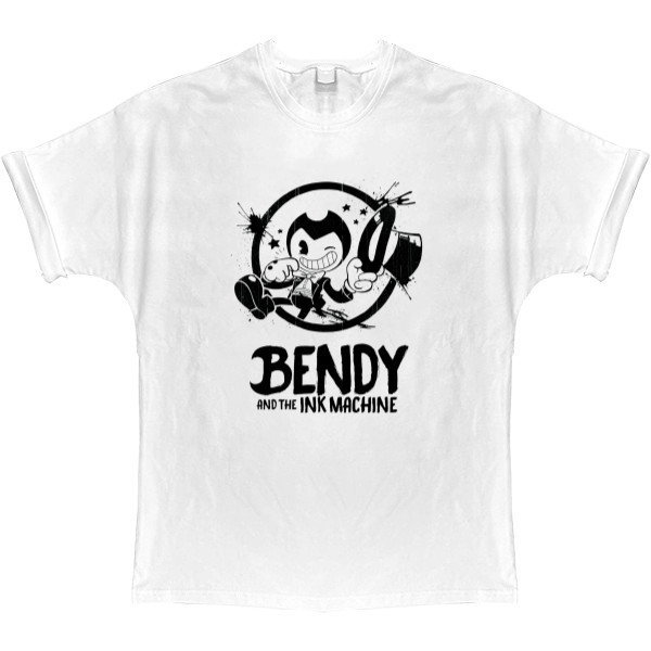 T-shirt Oversize - Bendy and the Ink Machine 32 - Mfest