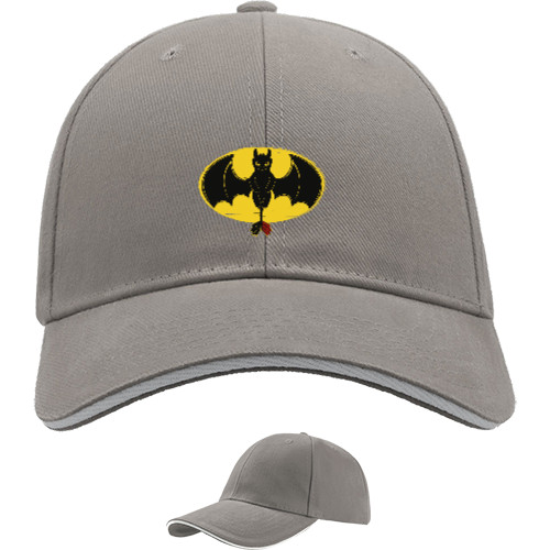 Sandwich Baseball Cap - Toothless Batman - Mfest