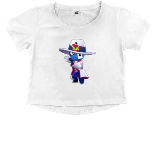 Kids' Premium Cropped T-Shirt - Bedova Tara - Mfest