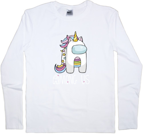 Kids' Longsleeve Shirt - Among As Unicorn - Mfest