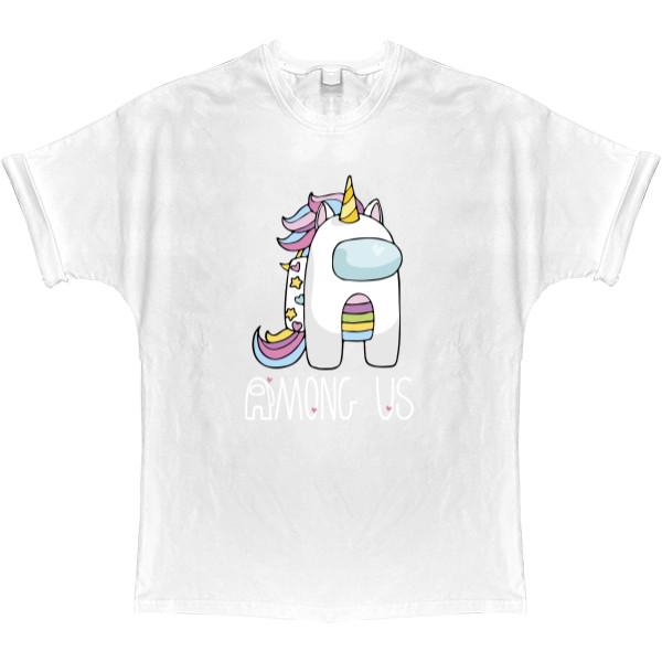 T-shirt Oversize - Among As Unicorn - Mfest