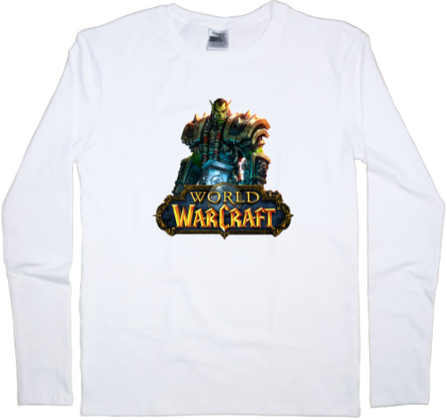 Men's Longsleeve Shirt - world of warcraft Hero 2 - Mfest