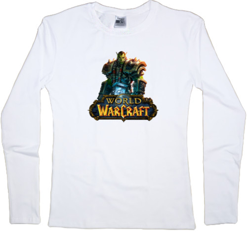 Women's Longsleeve Shirt - world of warcraft Hero 2 - Mfest