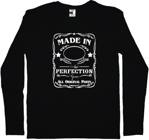 Men's Longsleeve Shirt - Made perfection - Mfest