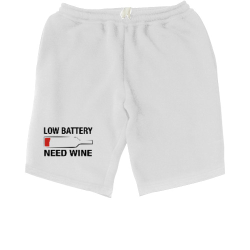 Шорти Дитячі - Low battery need wine - Mfest