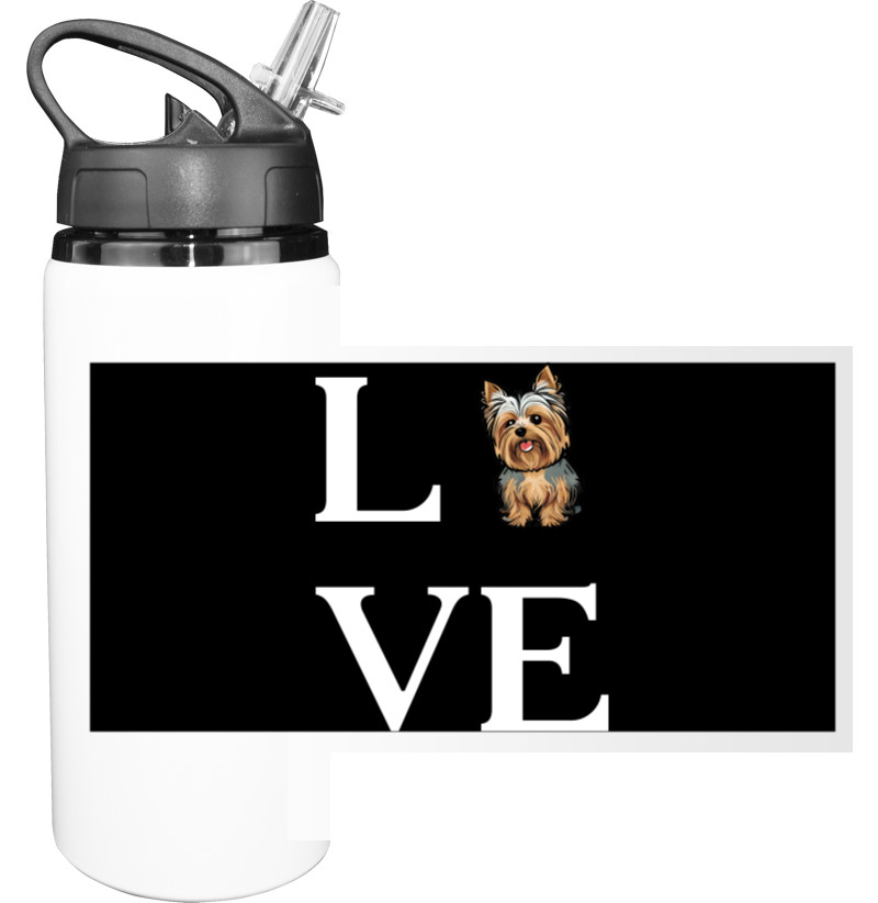 Sport Water Bottle - love york - Mfest