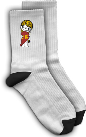 Socks - Love 1 Half heart - Mfest