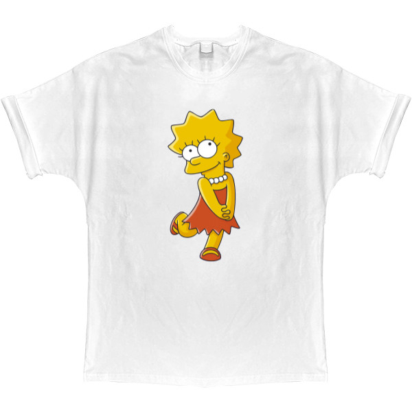 T-shirt Oversize - Lisa Marie Simpson 2 - Mfest