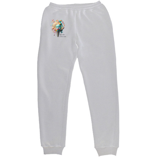 Women's Sweatpants - Life is short, eat the ice cream - Mfest