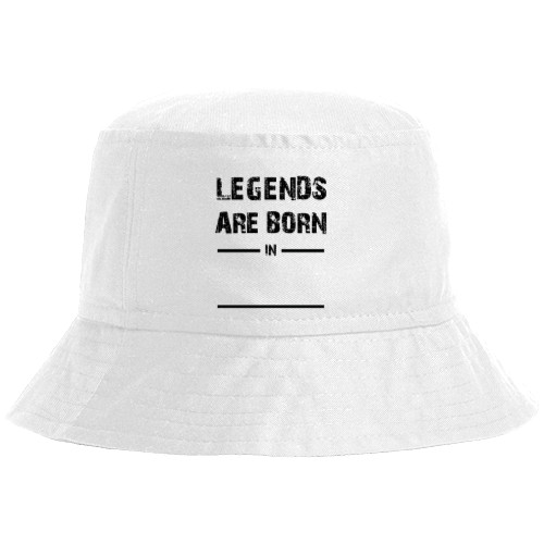 О возрасте - Bucket Hat - LEGEND ARE BORN IN - Mfest