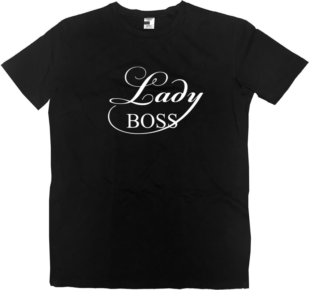 Футболка Преміум Чоловіча - Lady boss - Mfest